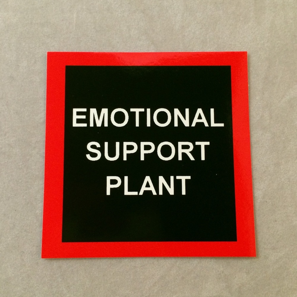 Emotional Support Plant sticker! - Picture 8 of 10